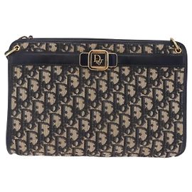 Christian Dior Trotter shoulder Canvas