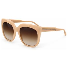 Stella Mc Cartney Stella McCartney SM4052 Eco Collection Oversized Sonnenbrille - Nude Beige