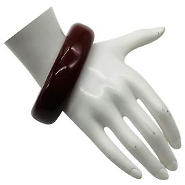 Bracciale rigido in lacca Elsa Peretti Burgundy di Tiffany & Co.