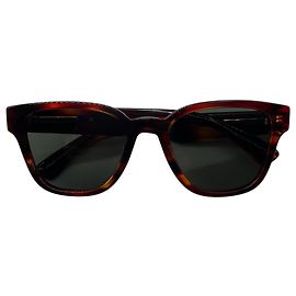 Prada Brown Havana Polarized Lens Acetate Frame Wayfarer Sunglasses