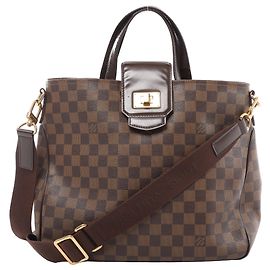 Louis Vuitton Cabas Rosebery Damier Ebene 2Way Handtasche in Braun N41177