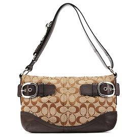 Coach Borsa a tracolla 2-Way Soho Signature Beige Brown F17169