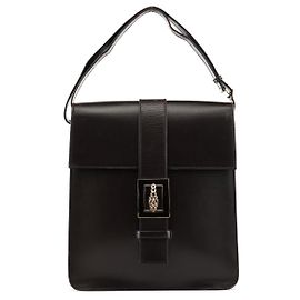 Gucci 2004 Dark Brown Leather Snake Head 2-Way Bag