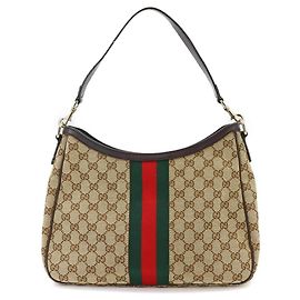 Gucci GG Canvas Shoulder Handbag