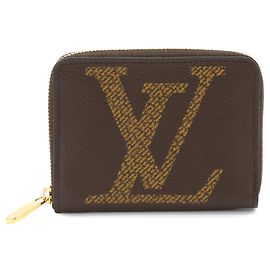 Portamonete Louis Vuitton Monogram Giant Zippy