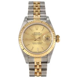 Relógio Rolex Datejust Aço Inoxidável e Ouro Amarelo