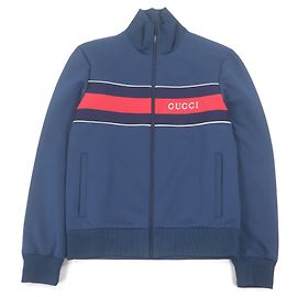 Gucci Blouson Neoprene Zip-Up Jacket