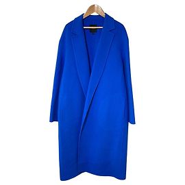 Theory RELAXED COAT DF Cappotto lungo in lana e cashmere