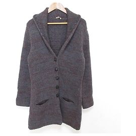 Bottega Veneta Cárdigan largo de lana