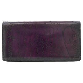 Cartera de piel Berluti Espace Scritto