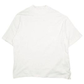 Autre Marque T-shirt BEAMS BOY a maniche corte con collo alto a coste in cotone