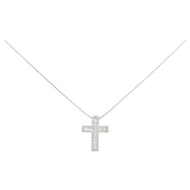 Autre Marque Collana di diamanti Pt900 Pt850