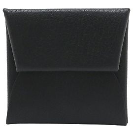 Hermès Portamonete Hermes Bastia in Chevre