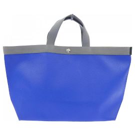 Autre Marque Herve Chapelier Square Tote Bolso Tote de Cuero A4