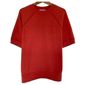 Autre Marque BEAUTY&YOUTH Baumwoll-Sweatshirt mit kurzen Ärmeln