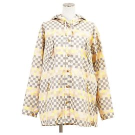 Casaco Hoodie em Twill de Nylon Damier Louis Vuitton