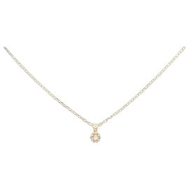 Autre Marque Collar NOJESS K10 de oro amarillo y diamantes