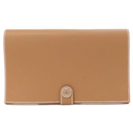 Hermès Hermes RMS Toutankhamon Evercolor Long Wallet