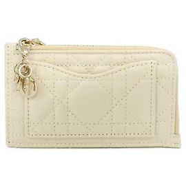 Christian Dior Lady Dior Cosmos Lambskin Coin Case