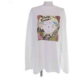 Stella Mc Cartney T-shirt de manga comprida em algodão Stella McCartney