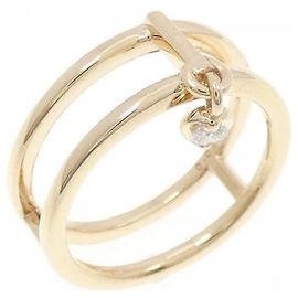 Autre Marque STAR JEWELRY K10 Gold Diamant Pinky Ring