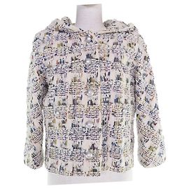 Chanel Tweed-Jacke mit Kapuze