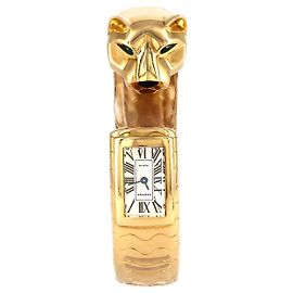 Cartier La Calandre Yellow Gold Quartz