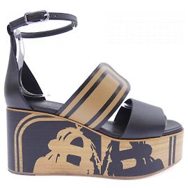 Hermès Hermes Calice Bride de Gala Cadre Tattoo Calf Sandals 37.5