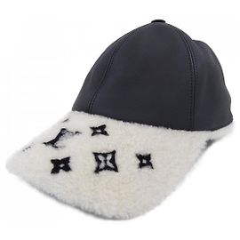 Louis Vuitton Shearling Visor Cap