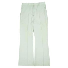 Autre Marque BEAUTY&YOUTH UNITED ARROWS Calças Flare de Sarja Calças de Poliéster
