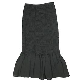 Autre Marque BEAUTY&YOUTH UNITED ARROWS Gonna lunga in nylon e cellulosa