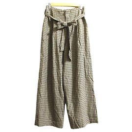 Autre Marque United Arrows green label relaxing Pantaloni larghi a quadri