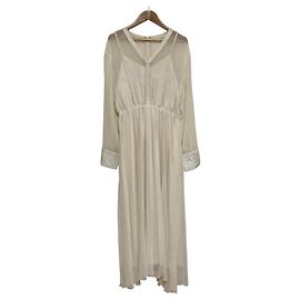 Autre Marque Abito Ameri Vintage CLAIRE JACQUARD PLEATS