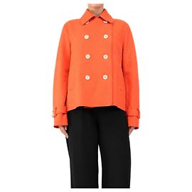 Autre Marque Chaqueta cruzada naranja - talla UK 12