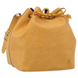 LOUIS VUITTON Epi Petit Noe Schultertasche Tassili Yellow M44109 LV