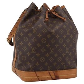 LOUIS VUITTON Monogram Noe Shoulder Bag M42224 LV