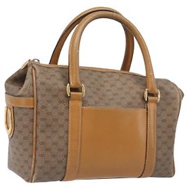 GUCCI Micro GG Supreme Boston Bag PVC Beige Gold 000 39 0158