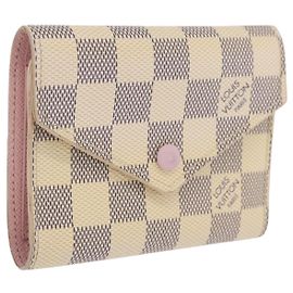 LOUIS VUITTON Damier Azur Portefeuille Victorine Wallet N64022 LV