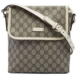 Gucci Beige GG Supreme Crossbody