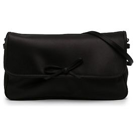 Pochette Leopolda Balenciaga in raso nero
