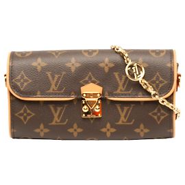 Louis Vuitton Brown Monogram Pochette Camille