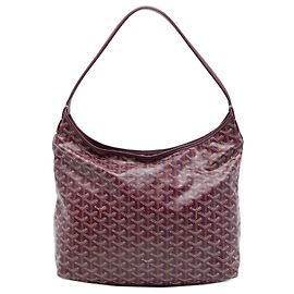 Goyard Red Goyardine Boheme Hobo