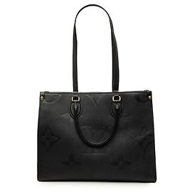 Louis Vuitton Black Monogram Empreinte Giant Onthego MM