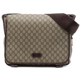 Gucci Beige GG Supreme Crossbody