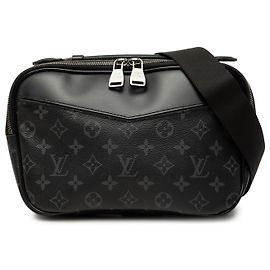 Sac banane Louis Vuitton Black Monogram Eclipse Explorer