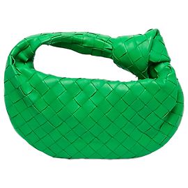 Bottega Veneta Mini Jodie aus grünem Nappa Intrecciato