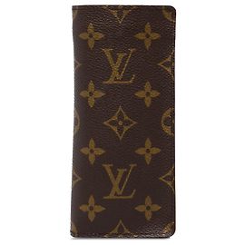 Louis Vuitton Brown Monogram Etui a Lunettes Simple Eyeglass Case
