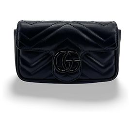 Gucci GG Marmont Flap Matelasse Leather Super Mini