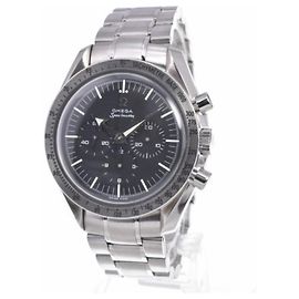 Omega Speedmaster Broad Arrow Chronograph Manual Stainless Steel 42