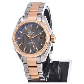 Omega Seamaster Aqua Terra 150M Co-Axial Chronometer Automatic Stainless Steel and Rose Gold 34